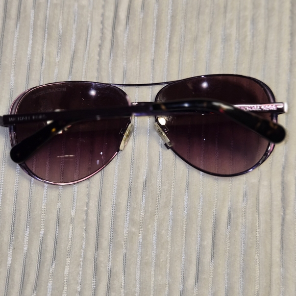 MICHAEL Michael Kors Dark Purple Aviator Sunglasses - Picture 3 of 5